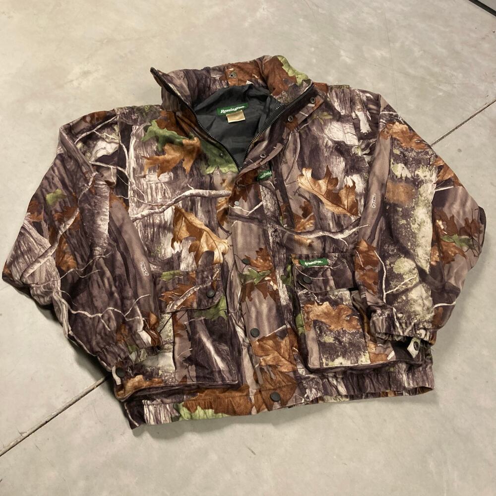 vintage y2k Remington realtree camp jacket